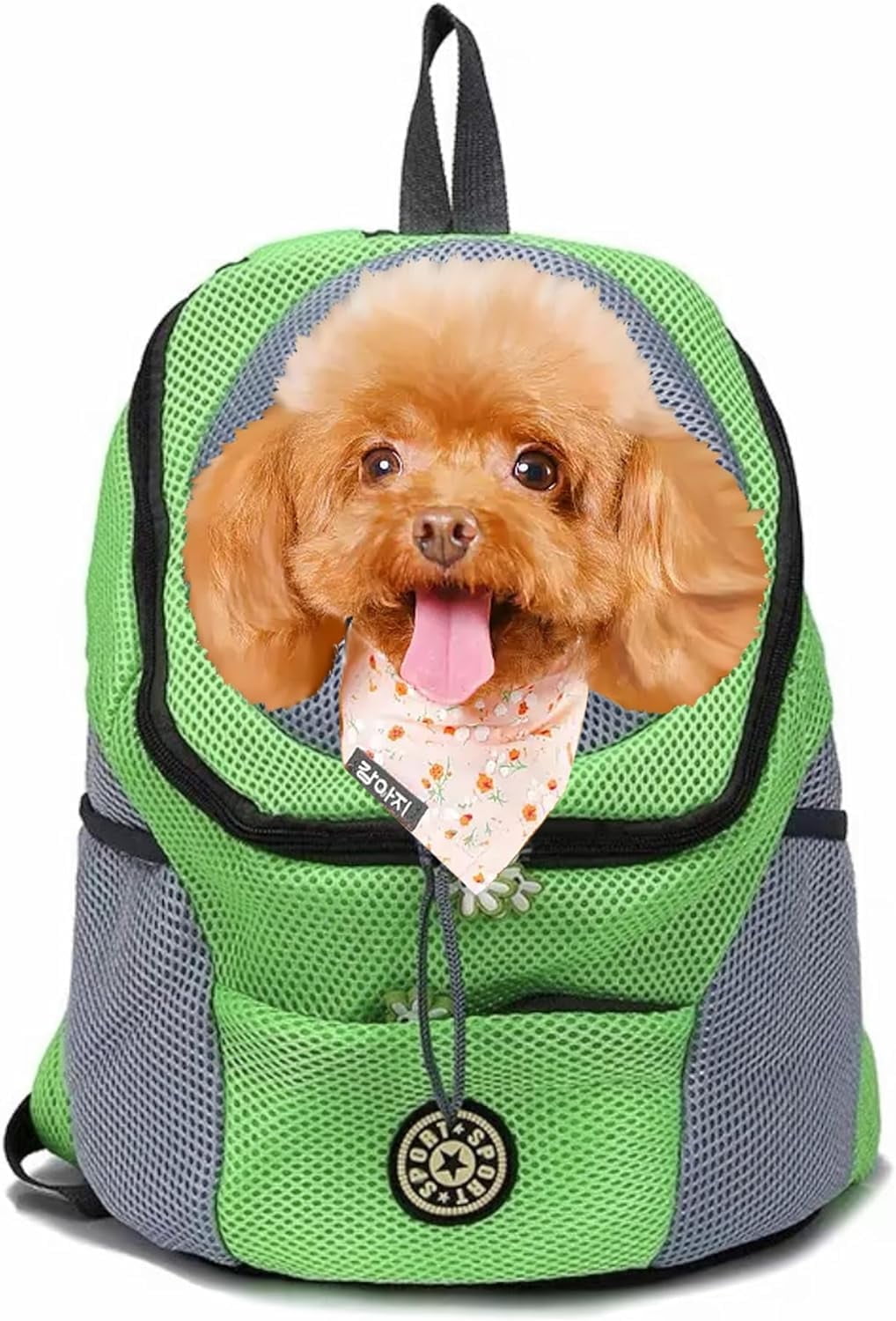 Pet Dog Carrier, Travel Back Pack with Safety Reflective Strips for Travel Hiking Cycling Outdoor Dogs Cats