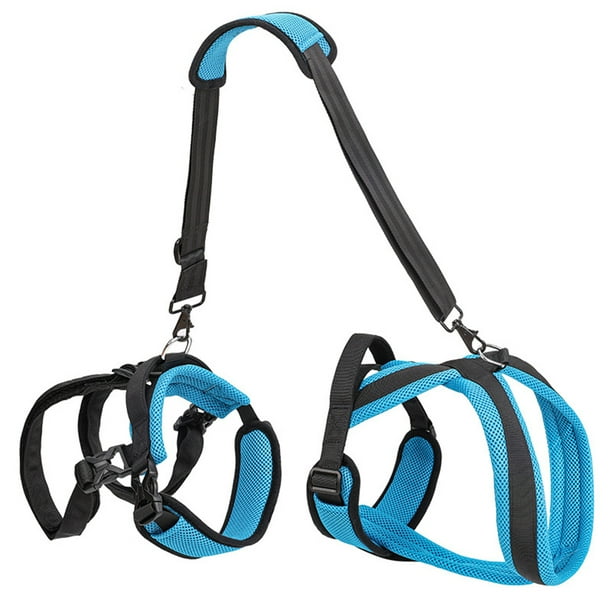 Shangren Dog Lift Harness Support Helper Lifter for Rear Legs Back Blue M