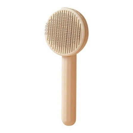 Pet Dog Cat Brush Grooming Slicker Self Cleaning Slicker Brush Hair Comb Massage