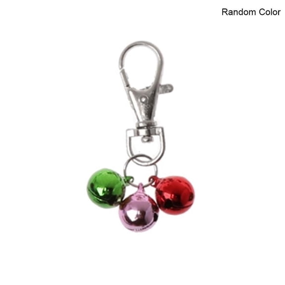Pet Dog Cat Collar Bell with Lobster Clasps, Multicolor, 18mm Speaker