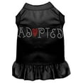 thumbnail image 1 of Pet Dog  Cat Dress Rhinestone, "Adopted", 1 of 11