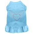 thumbnail image 1 of Pet Dog  Cat Dress Rhinestone, "Angel Heart", 1 of 11