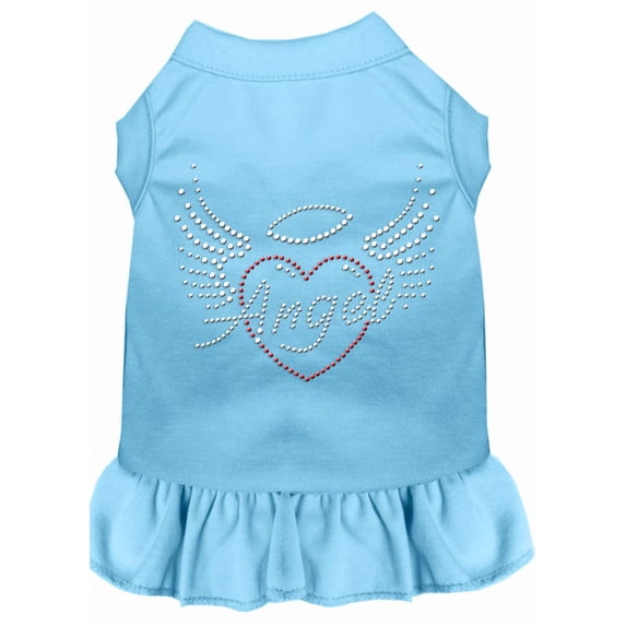 Pet Dog Cat Dress Rhinestone, "Angel Heart"