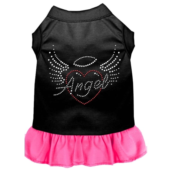 Pet Dog Cat Dress Rhinestone, "Angel Heart"