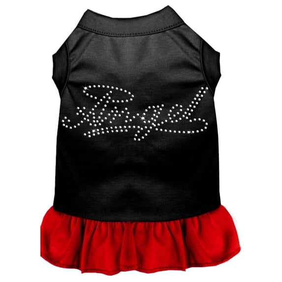 Pet Dog Cat Dress Rhinestone, "Angel"