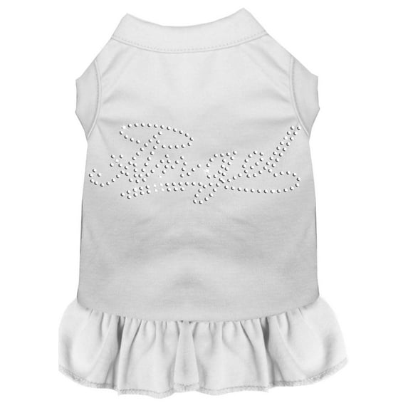 Pet Dog Cat Dress Rhinestone, "Angel"