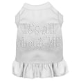 thumbnail image 1 of Pet Dog  Cat Dress Rhinestone, "It's All About Me", 1 of 11