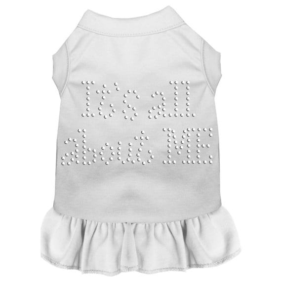 Pet Dog Cat Dress Rhinestone, "It's All About Me"