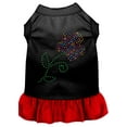 thumbnail image 1 of Pet Dog  Cat Dress Rhinestone, "Multi Flower", 1 of 11