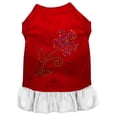 thumbnail image 1 of Pet Dog  Cat Dress Rhinestone, "Multi Flower", 1 of 11