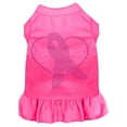 thumbnail image 1 of Pet Dog  Cat Dress Rhinestone, "Pink Ribbon", 1 of 10