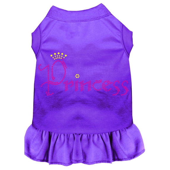 Pet Dog Cat Dress Rhinestone, "Princess"