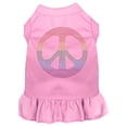 thumbnail image 1 of Pet Dog  Cat Dress Rhinestone, "Rainbow Peace", 1 of 11