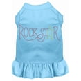 thumbnail image 1 of Pet Dog  Cat Dress Rhinestone, "RockStar", 1 of 9
