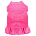 thumbnail image 1 of Pet Dog  Cat Dress Rhinestone, "Spoiled Rotten", 1 of 2