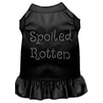 thumbnail image 1 of Pet Dog  Cat Dress Rhinestone, "Spoiled Rotten", 1 of 11