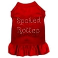 thumbnail image 1 of Pet Dog  Cat Dress Rhinestone, "Spoiled Rotten", 1 of 2