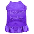 thumbnail image 1 of Pet Dog  Cat Dress Rhinestone, "Spoiled Rotten", 1 of 2
