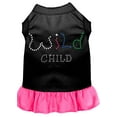 thumbnail image 1 of Pet Dog  Cat Dress Rhinestone, "Wild Child", 1 of 10