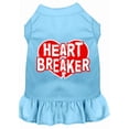 thumbnail image 1 of Pet Dog  Cat Dress Screen Printed, "Heart Breaker", 1 of 10