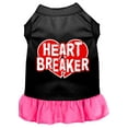 thumbnail image 1 of Pet Dog  Cat Dress Screen Printed, "Heart Breaker", 1 of 10