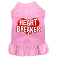 thumbnail image 1 of Pet Dog  Cat Dress Screen Printed, "Heart Breaker", 1 of 10