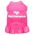 thumbnail image 1 of Pet Dog  Cat Dress Screen Printed, "High Maintenance", 1 of 10