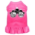 thumbnail image 1 of Pet Dog  Cat Dress Screen Printed, "Stay Wild", 1 of 10