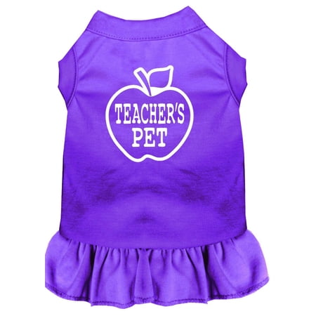 Pet Dog Cat Dress Screen Printed, "Teacher's Pet"