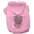 thumbnail image 1 of Pet, Dog  Cat Hoodie Nailhead Rhinestone, "Eagle Rose", 1 of 7
