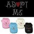 thumbnail image 1 of Pet, Dog  Cat Hoodie Rhinestone, "Adopt Me", 1 of 6
