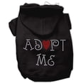 thumbnail image 1 of Pet, Dog  Cat Hoodie Rhinestone, "Adopt Me", 1 of 6