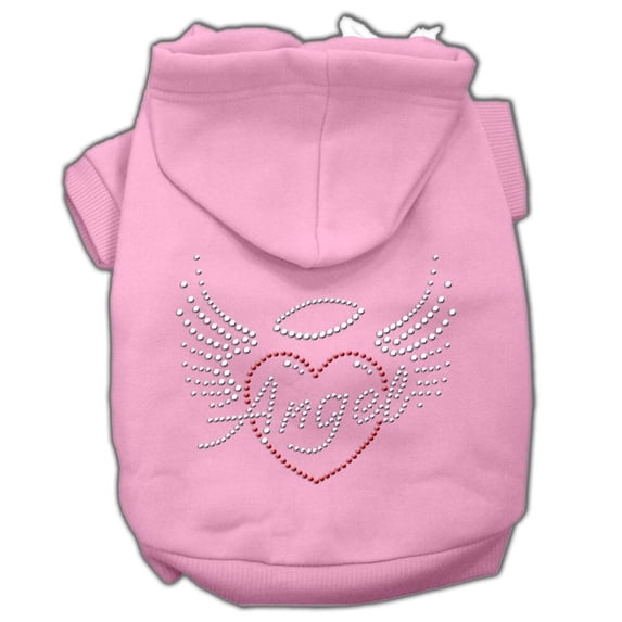Pet, Dog Cat Hoodie Rhinestone, "Angel Heart"