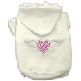 thumbnail image 1 of Pet, Dog  Cat Hoodie Rhinestone, "Aviator", 1 of 8