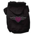 thumbnail image 1 of Pet, Dog  Cat Hoodie Rhinestone, "Aviator", 1 of 9