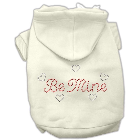 Pet, Dog Cat Hoodie Rhinestone, "Be Mine"