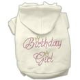 thumbnail image 1 of Pet, Dog  Cat Hoodie Rhinestone, "Birthday Girl", 1 of 8