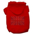 thumbnail image 1 of Pet, Dog  Cat Hoodie Rhinestone, "British Flag", 1 of 7