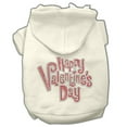 thumbnail image 1 of Pet, Dog  Cat Hoodie Rhinestone, "Happy Valentine's Day", 1 of 6