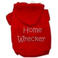thumbnail image 1 of Pet, Dog  Cat Hoodie Rhinestone, "Home Wrecker", 1 of 7