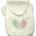 thumbnail image 1 of Pet, Dog  Cat Hoodie Rhinestone, "Italy", 1 of 5