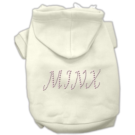 Pet, Dog Cat Hoodie Rhinestone, "Minx"