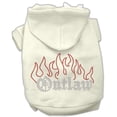 thumbnail image 1 of Pet, Dog  Cat Hoodie Rhinestone, "Outlaw", 1 of 5