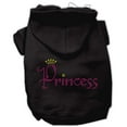 thumbnail image 1 of Pet, Dog  Cat Hoodie Rhinestone, "Princess", 1 of 7