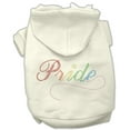 thumbnail image 1 of Pet, Dog  Cat Hoodie Rhinestone, "Rainbow Pride", 1 of 7