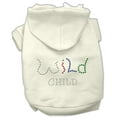 thumbnail image 1 of Pet, Dog  Cat Hoodie Rhinestone, "Wild Child", 1 of 7
