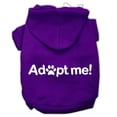 thumbnail image 1 of Pet, Dog  Cat Hoodie Screen Printed, "Adopt Me", 1 of 10