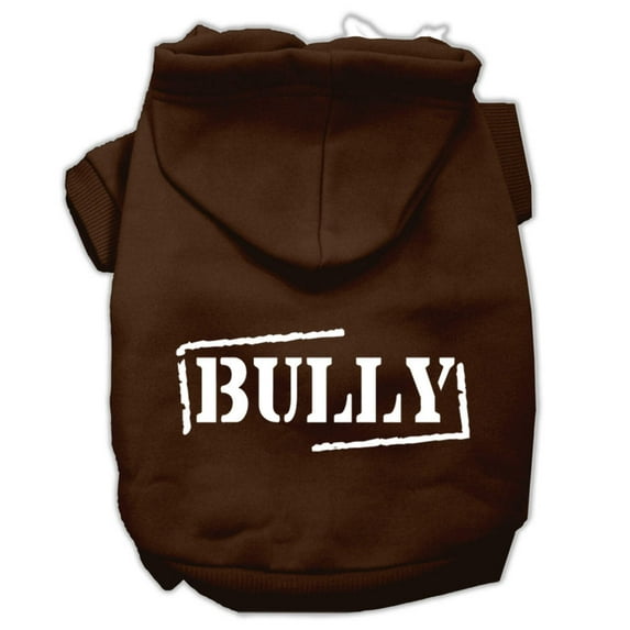 Pet, Dog Cat Hoodie Screen Printed, "Bully"