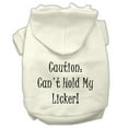 thumbnail image 1 of Pet, Dog  Cat Hoodie Screen Printed, "Can't Hold My Licker", 1 of 10