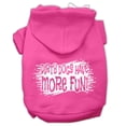 thumbnail image 1 of Pet, Dog  Cat Hoodie Screen Printed, "Dirty Dogs Have More Fun", 1 of 10
